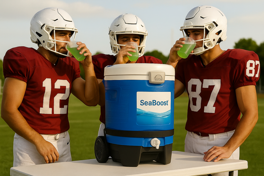 SeaBoost™ Electrolytes available for Sport Teams