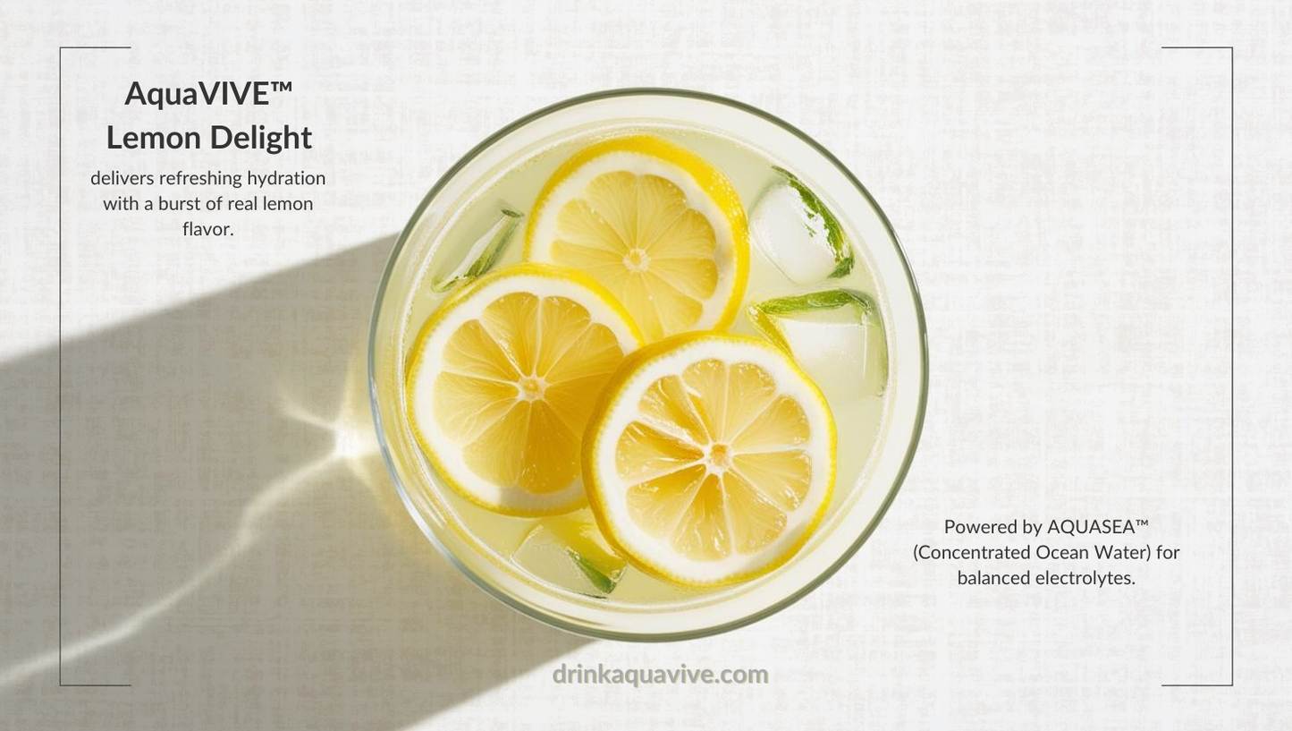 Hydration Drink Mix Lemon Delight Packets