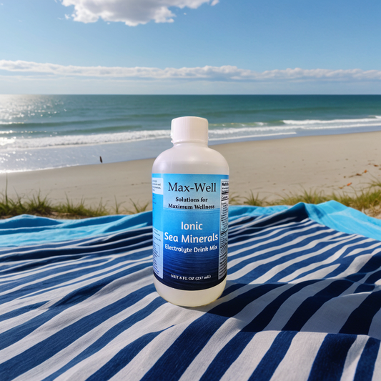 Ionic Sea Minerals made with AQUASEA™ 8oz, Quart and Gallon Sizes