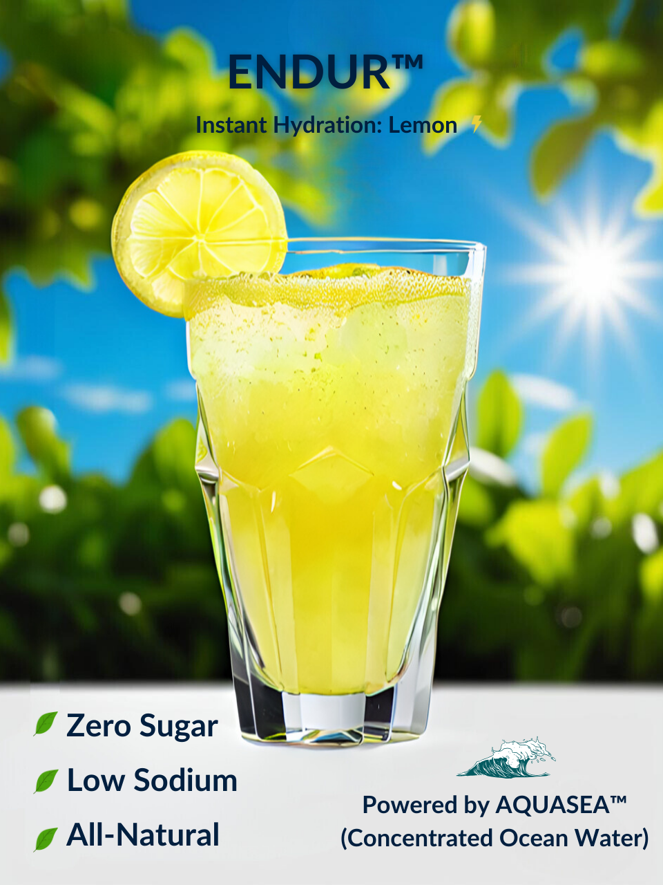 ENDUR™ Rehydration Mix Lemon Packets