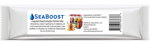 SeaBoost™ Liquid Electrolyte Batch Mix Concentrate-3 Gallon Mix