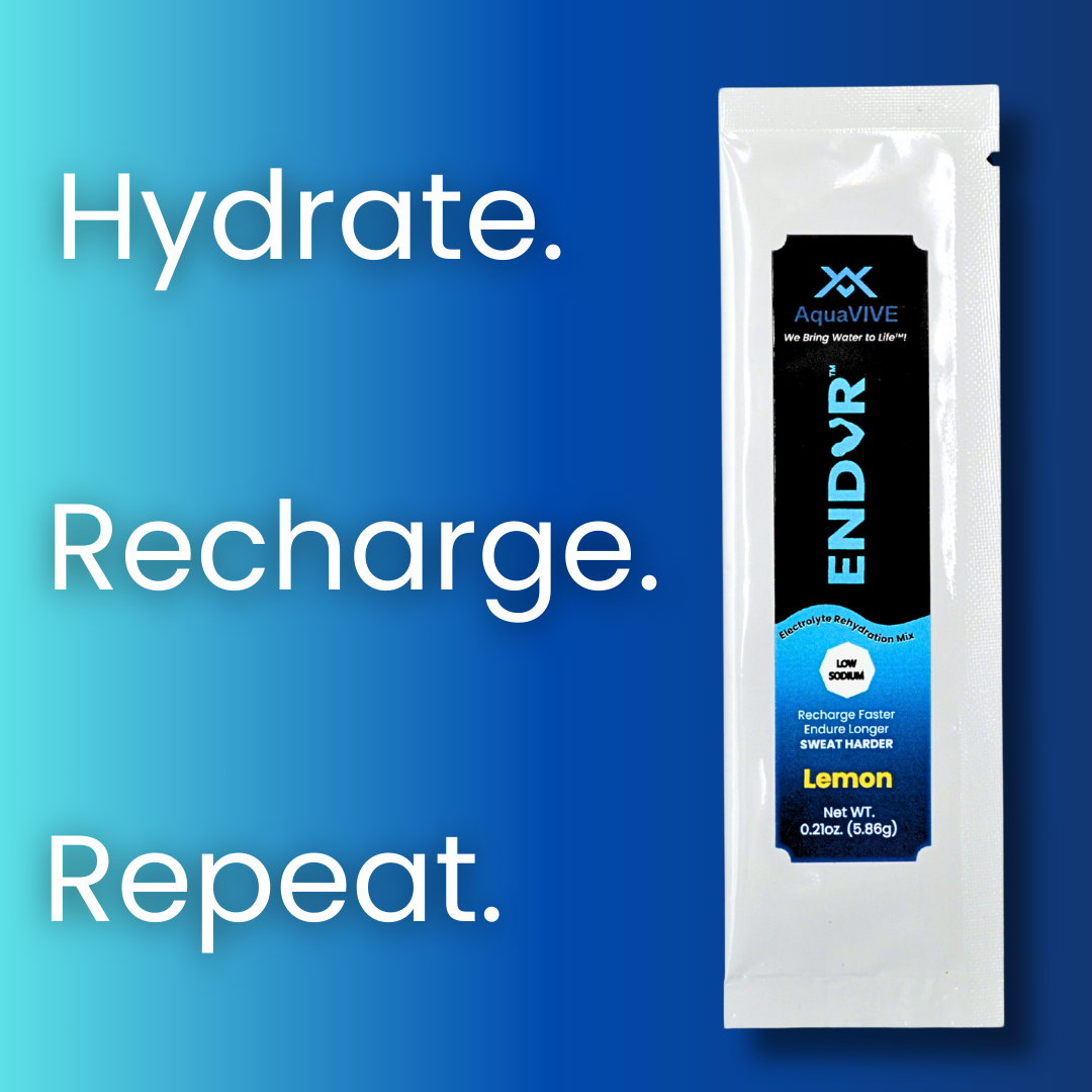 ENDUR™ Organic Lemon Flavor Rehydration Drink Mix Packets