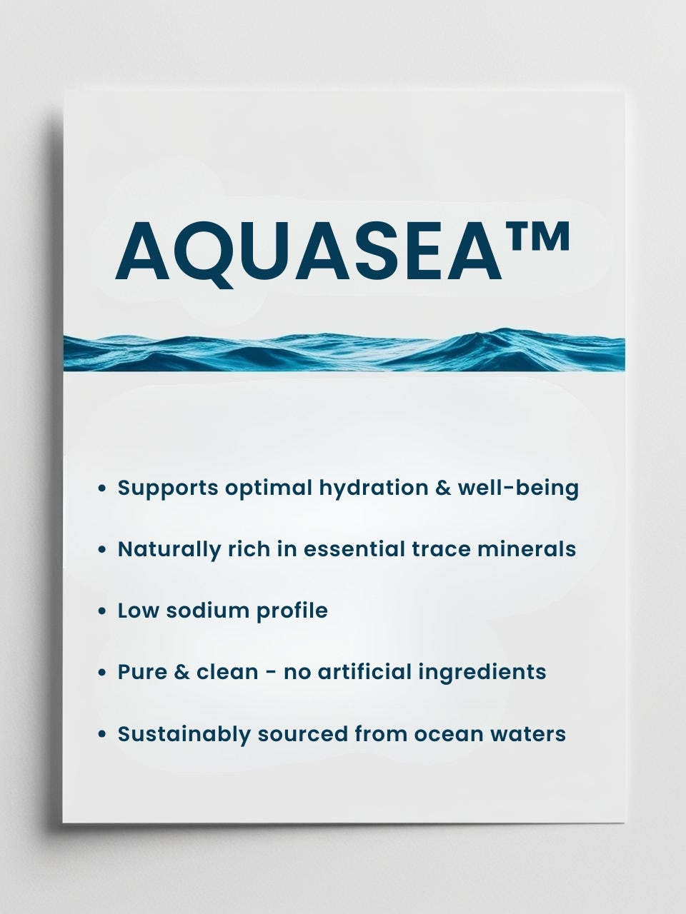 AQUASEA marine supplement box