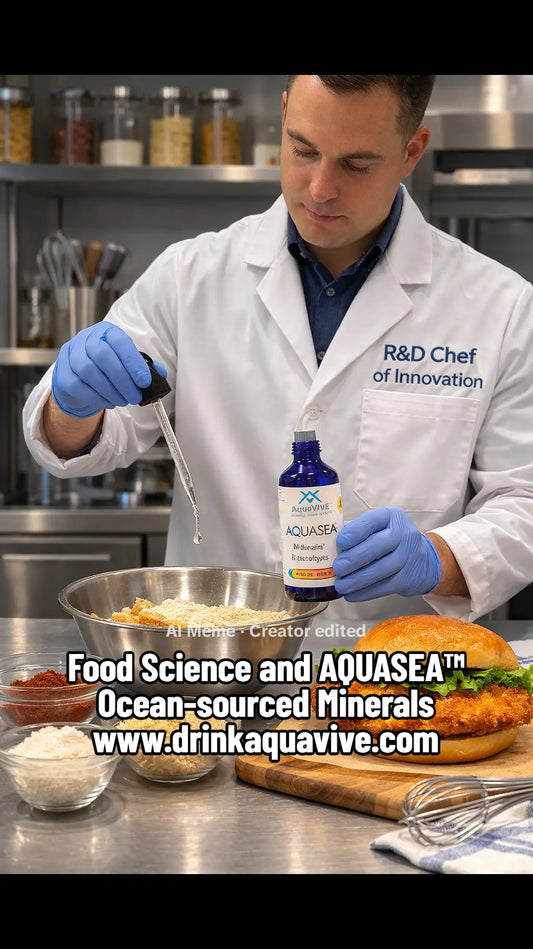 R&D Food Scientists and AQUASEA™ Ocean Minerals