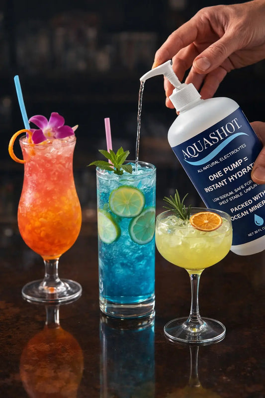 Turn any Mocktail into a Hydration Drink