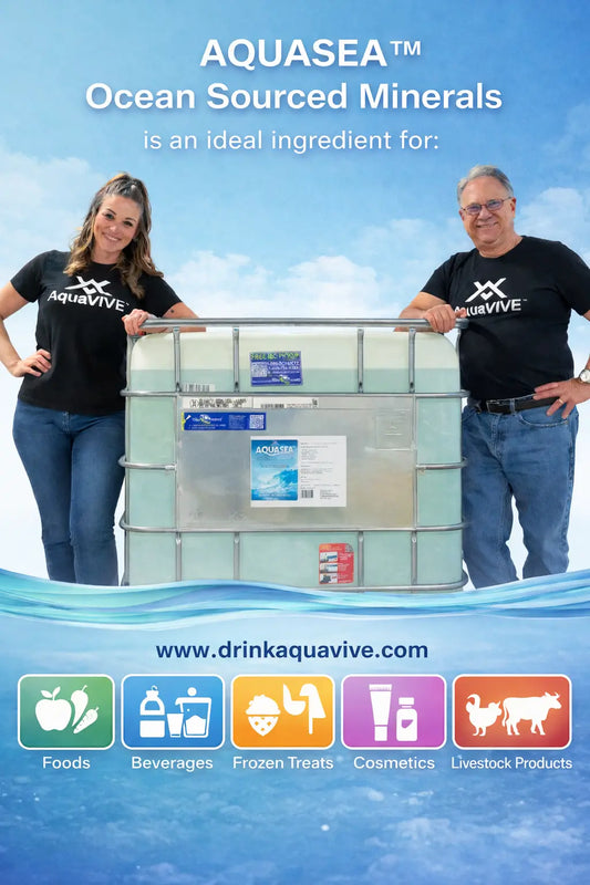Food Scientists & Product Development Leaders like AQUASEA™