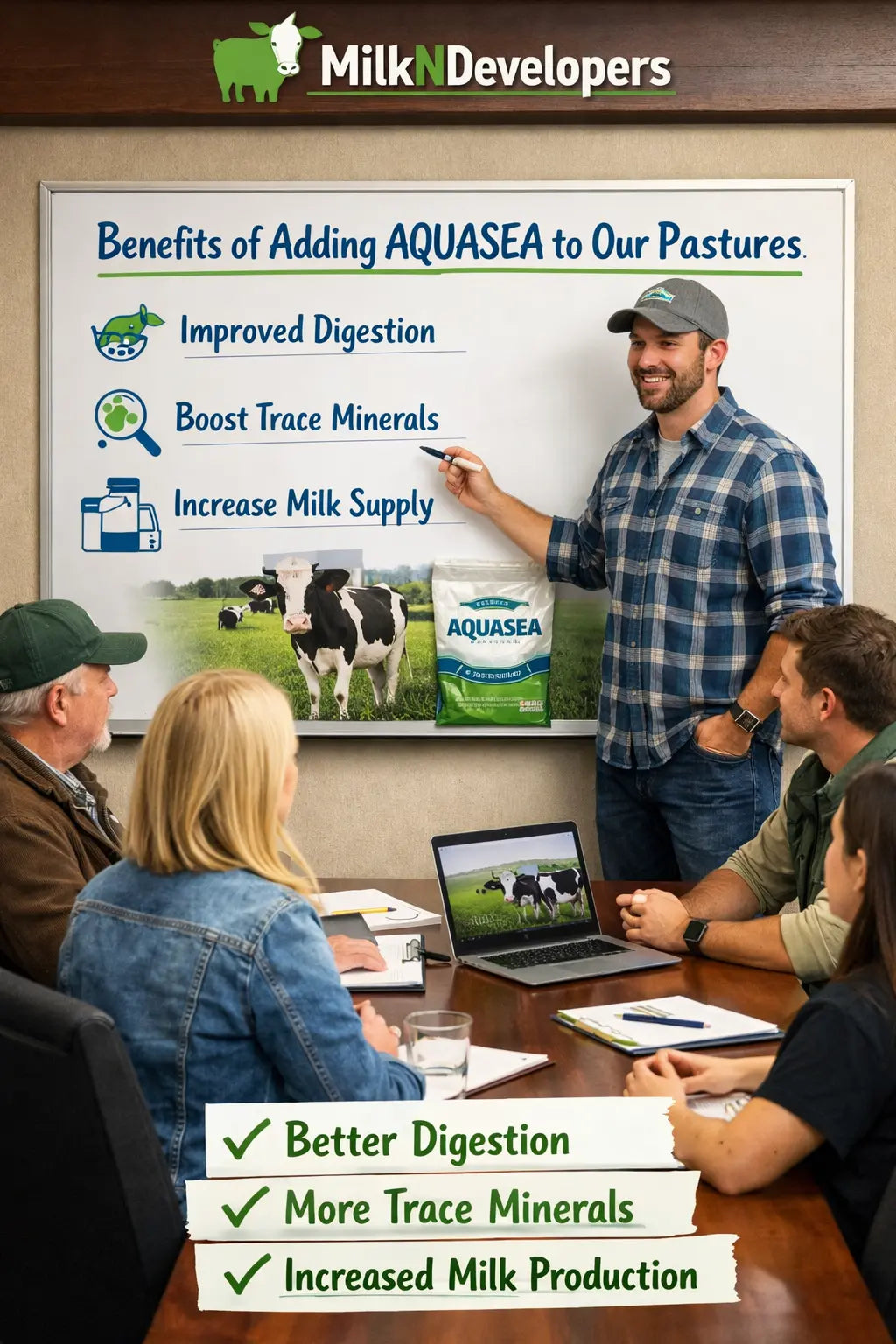 Ocean Minerals for Cows, Pastures and Production