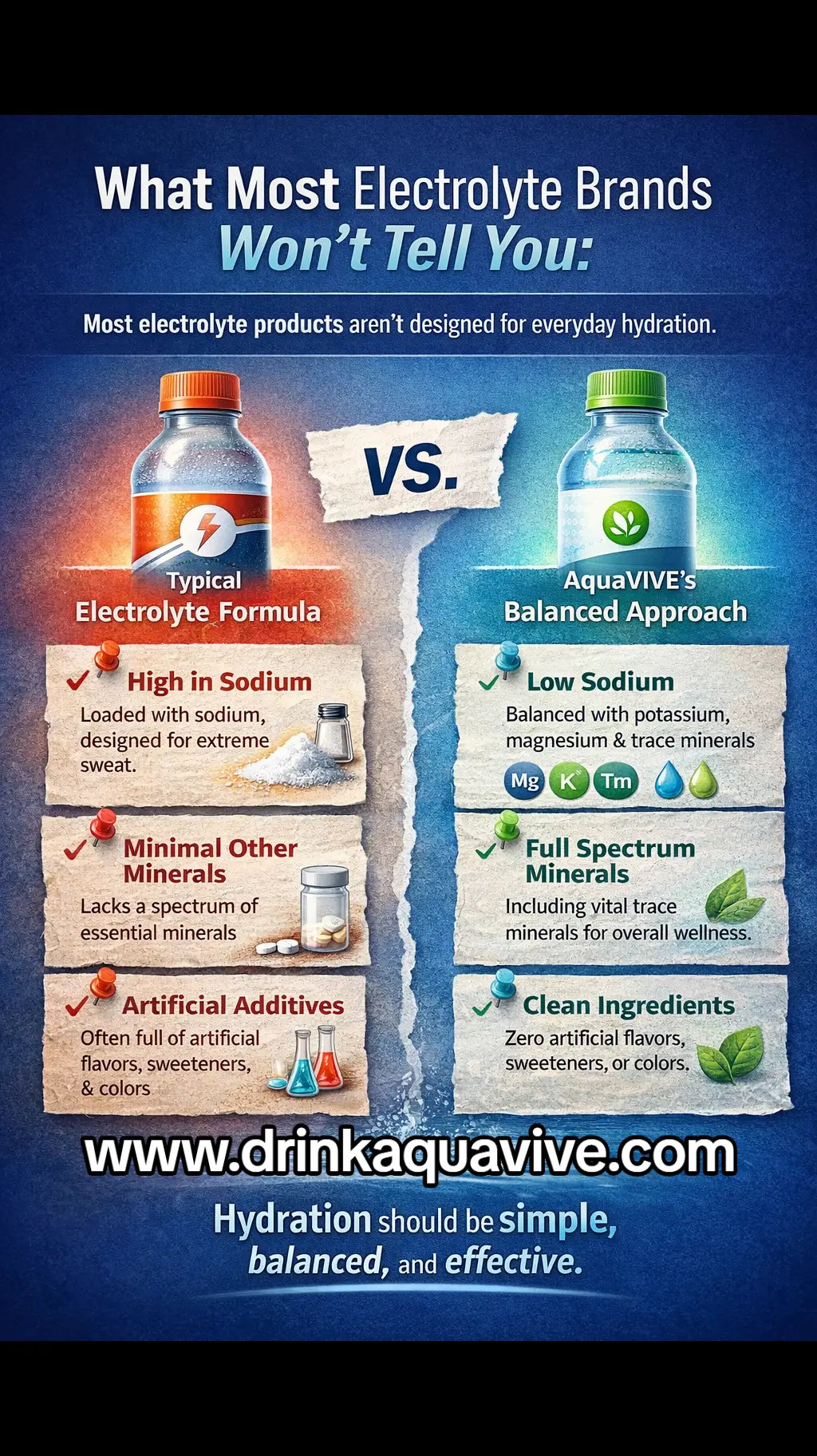 Most People Think? Electrolytes
