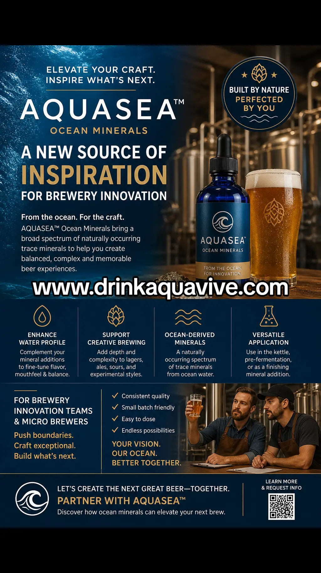 Next Evolution Brewing with AQUASEA™ Ocean Minerals