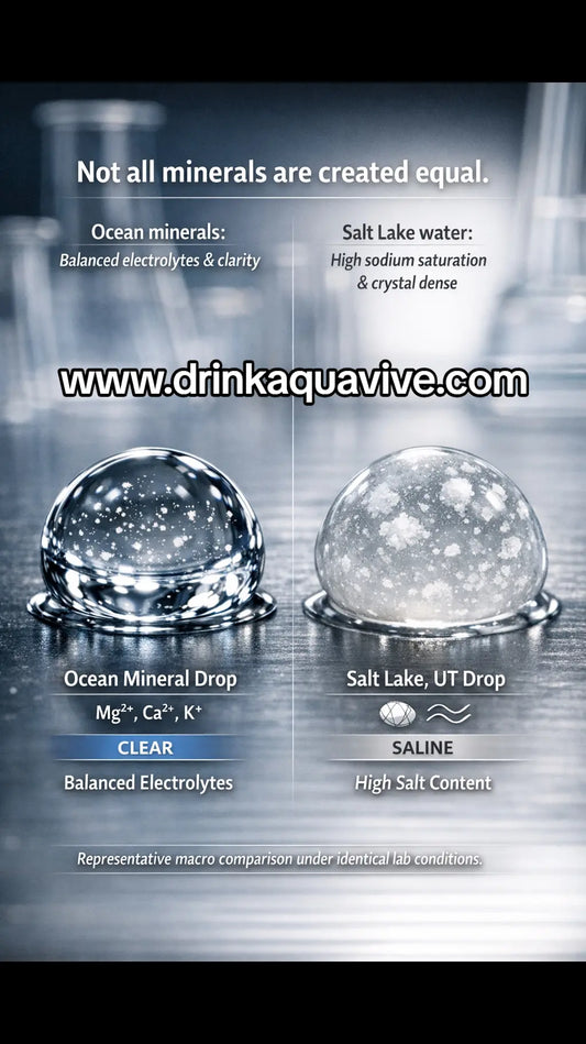 Not all Minerals are created Equal. Try AQUASEA™ Ocean Minerals from AquaVIVE