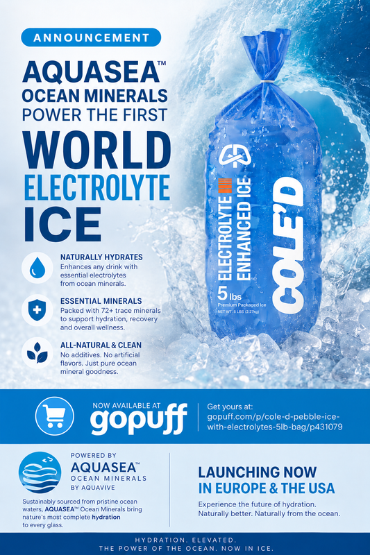 World's First Electrolyte Ice powered by AquaVIVE