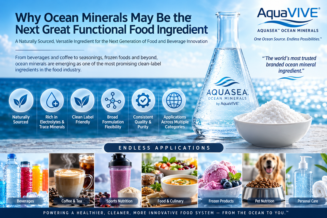 Why Ocean Minerals May Be the Next Great Functional Food Ingredient