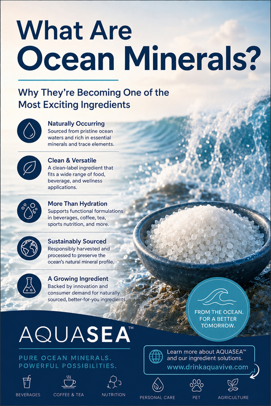 What Are Ocean Minerals? Why They're Becoming One of the Most Exciting Ingredients