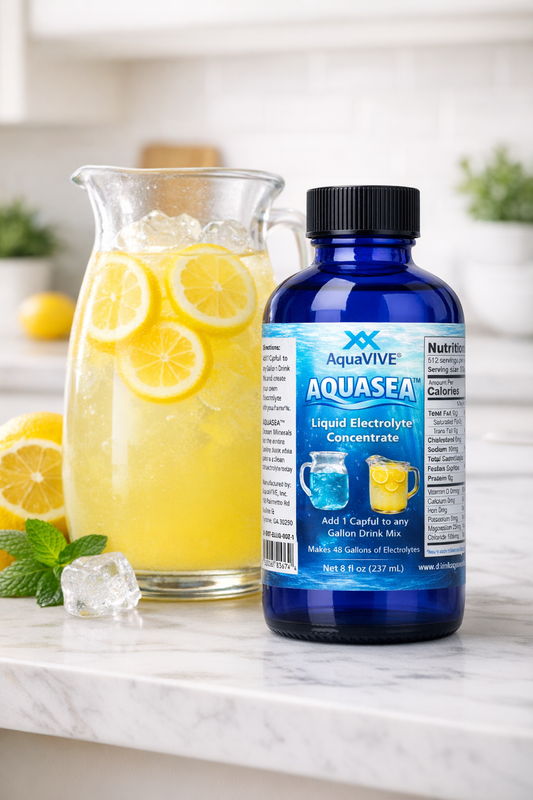 AQUASEA™ Liquid Electrolyte Concentrate for Families makes 48 Gallons