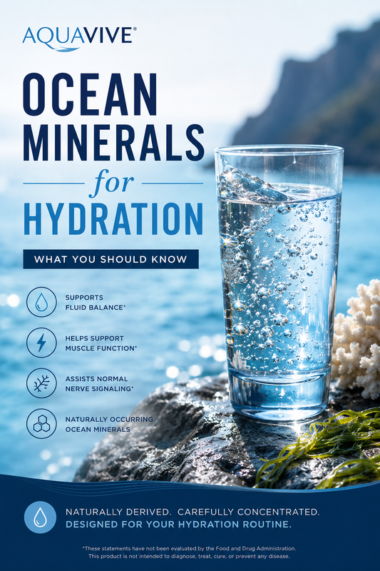 Ocean Minerals for Hydration: What You Should Know