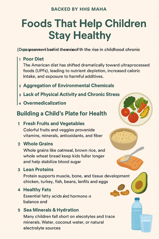 Foods That Help Children Stay Healthy: Backed by HHS MAHA Insights