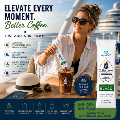 COFFEEBREWS™ Decaffeinated Instant Coffee Pouch 30 Servings