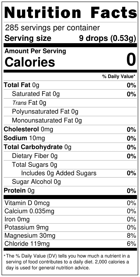 AQUASEA™ Ocean Liquid Drink Mix