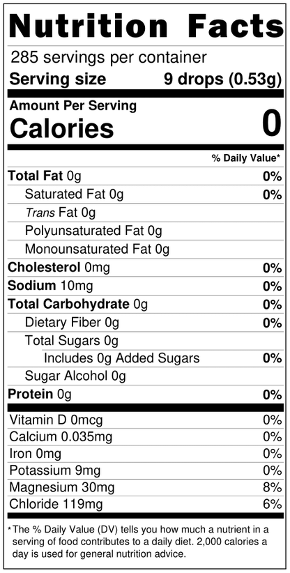 AQUASEA™ Ocean Liquid Drink Mix