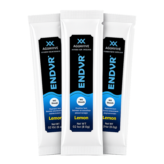 ENDUR™ Organic Lemon Flavor Rehydration Drink Mix Packets