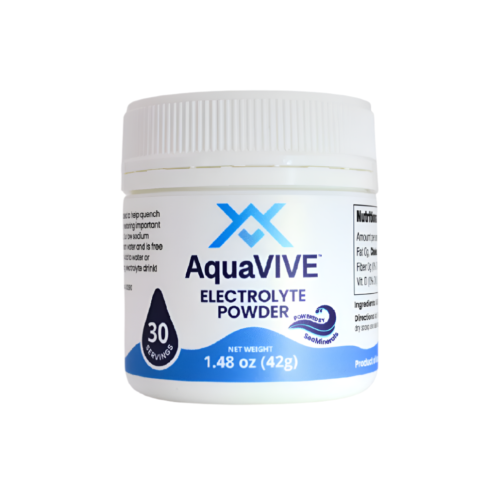 AquaVIVE™ Low-Sodium Electrolyte Powder - Natural