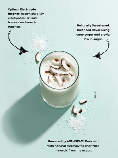 Hydration Drink Mix Coconut Citrus Splash Jar