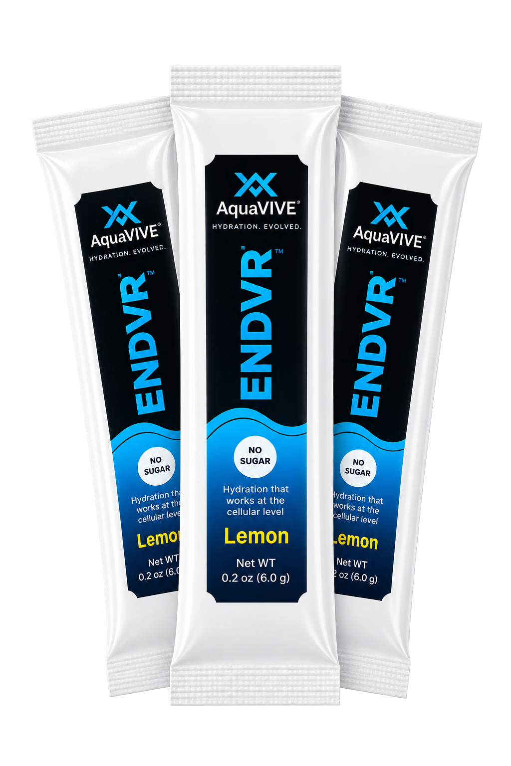 ENDUR™ Organic Lemon Flavor Rehydration Drink Mix Packets