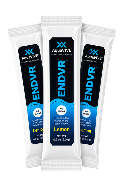 ENDUR™ Organic Lemon Flavor Rehydration Drink Mix Packets