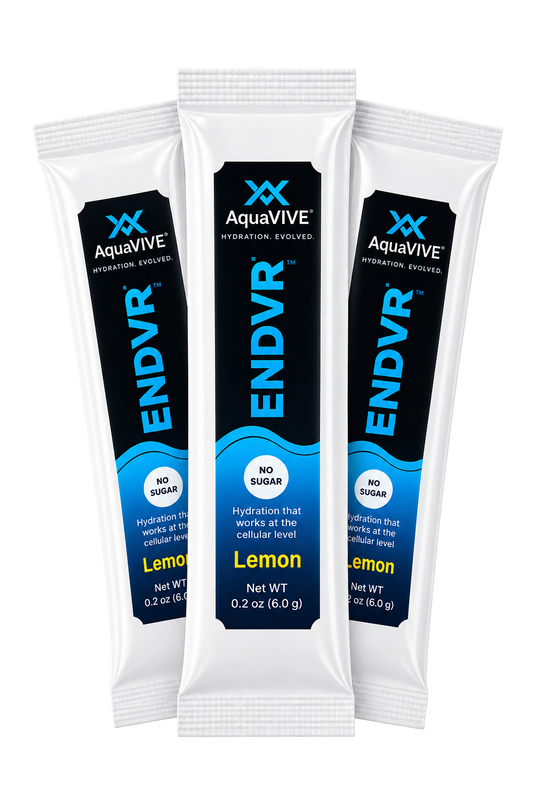 ENDUR™ Organic Lemon Flavor Rehydration Drink Mix Packets