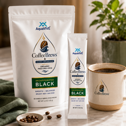 COFFEEBREWS™ Decaffeinated Instant Coffee Pouch 30 Servings