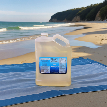 Ionic Sea Minerals made with AQUASEA™ 8oz, Quart and Gallon Sizes