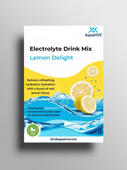 Hydration Drink Mix Lemon Delight Packets