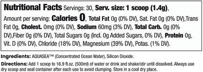 Electrolyte Hydration Powder Unflavored Drink Mix