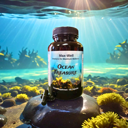 Ocean Treasure™ Sea Veggies and AQUASEA™, 180 capsules/bottle